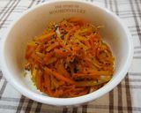 丁寧に作るにんじんのきんぴら作り方5写真