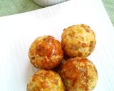 残りご飯で☆タコ焼き風まん丸焼おにぎり作り方3写真