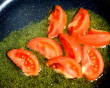 超簡単☆かいわれ大根とトマトのパスタ作り方2写真