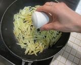 丁寧に作るじゃがいもの洋風きんぴら作り方5写真