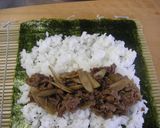 めっけもん♪簡単～きんぴら風巻き寿し作り方4写真