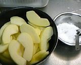 アップルパイのりんご作り方1写真