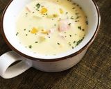 簡単美味しい!朝食☆コーンクリームスープ作り方8写真