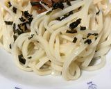 簡単　梅わかめぶっかけうどん作り方5写真