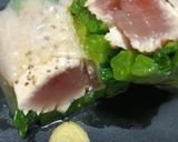 ビンチョウマグロとツルムラサキの生春巻き作り方19写真