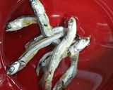 毎日食べたい小魚を煮干し味噌汁で！作り方1写真