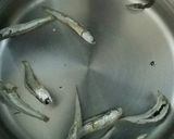 毎日食べたい小魚を煮干し味噌汁で！作り方2写真