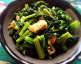 菜の花嫌いでも食べれる！簡単炒め！作り方5写真