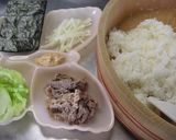 めっけもん♪簡単～牛しゃぶの手巻き作り方3写真