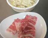 ♡豚平焼き♡作り方1写真