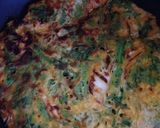 絶品☆春菊のチヂミ作り方5写真