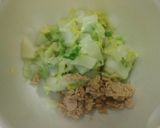 魚臭くならない！ツナと白菜のあえ物作り方4写真