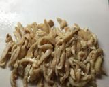 鶏皮と白滝のご飯がススムおかず!!作り方1写真