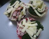 ブロッコリーとベーコンのチーズ焼き。作り方2写真