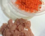 簡単☆鳥肉の人参スープ♪作り方1写真