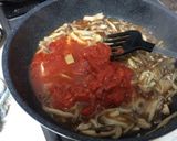 きのこの煮込みハンバーグ作り方3写真