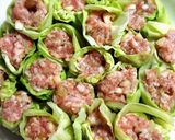 レンジで！キャベツ皮のねぎ生姜しゅうまい作り方4写真
