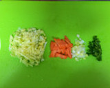 離乳食完了期〜野菜たっぷり中華丼作り方1写真