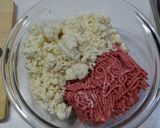おからハンバーグ きのこデミソース作り方3写真