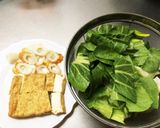 厚揚げと青梗菜の炒め煮作り方1写真