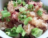 炊飯器de♡牡蠣と生姜の炊き込みご飯作り方5写真