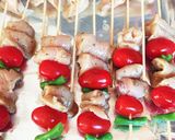 チキンケバブ(レンチベーコンハーブ)作り方2写真