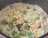 豆乳鍋つゆで♬　炊き込みご飯作り方2写真