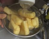 油あげと長ネギと茸の含ませ煮作り方2写真