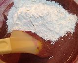 手作りレアチーズケーキ☆ラムレーズン生地作り方3写真