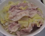 超簡単＊とろける白菜＆豚バラ（塩味）作り方4写真