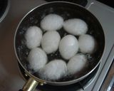 やみつき保存酢卵（＾u＾）作り方1写真