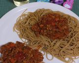 チキンとパスタの豆腐チリコンカーンソース作り方34写真