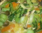簡単副菜♡チンゲン菜ときのこの中華風炒め作り方5写真