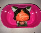 妖怪ウォッチ スイカニャン キャラ弁作り方3写真