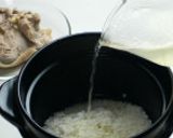 土鍋炊き★シンガポール風チキンライス作り方3写真