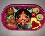 妖怪ウォッチ スイカニャン キャラ弁作り方5写真