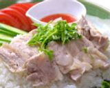 土鍋炊き★シンガポール風チキンライス作り方6写真