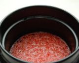 土鍋炊き★桜海老と蕗の香りご飯作り方2写真