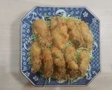 ショートニングで揚げるカキフライ。美味！作り方3写真