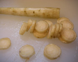 ごぼうと鮭の葱ごはん作り方1写真