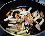 長いもと豚バラのわさび醤油バター作り方3写真