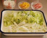 とろける～♡白菜とコーンのミルクスープ作り方1写真