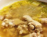 スープ飲み干す旨さ♡鶏塩ミルフィーユ鍋♡作り方6写真