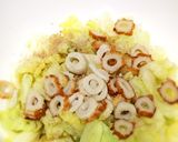 サラダのようなシヤキっとキャベツの酢味噌作り方3写真
