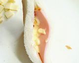 朝食☀ハムマヨ♡チーズトースト♡作り方5写真