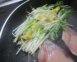 フライパンでブリの塩レモン焼き作り方7写真
