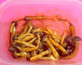 簡単ランチ♩きのこの半熟とろーり丼*作り方2写真