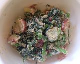 おからで♪春菊とりんごの白和え風作り方4写真
