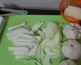 ご飯SUSUMU　鶏かぶらのバクテー定食作り方2写真