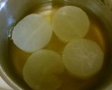 ゴマ味噌☆牡蠣と大根の煮物作り方2写真